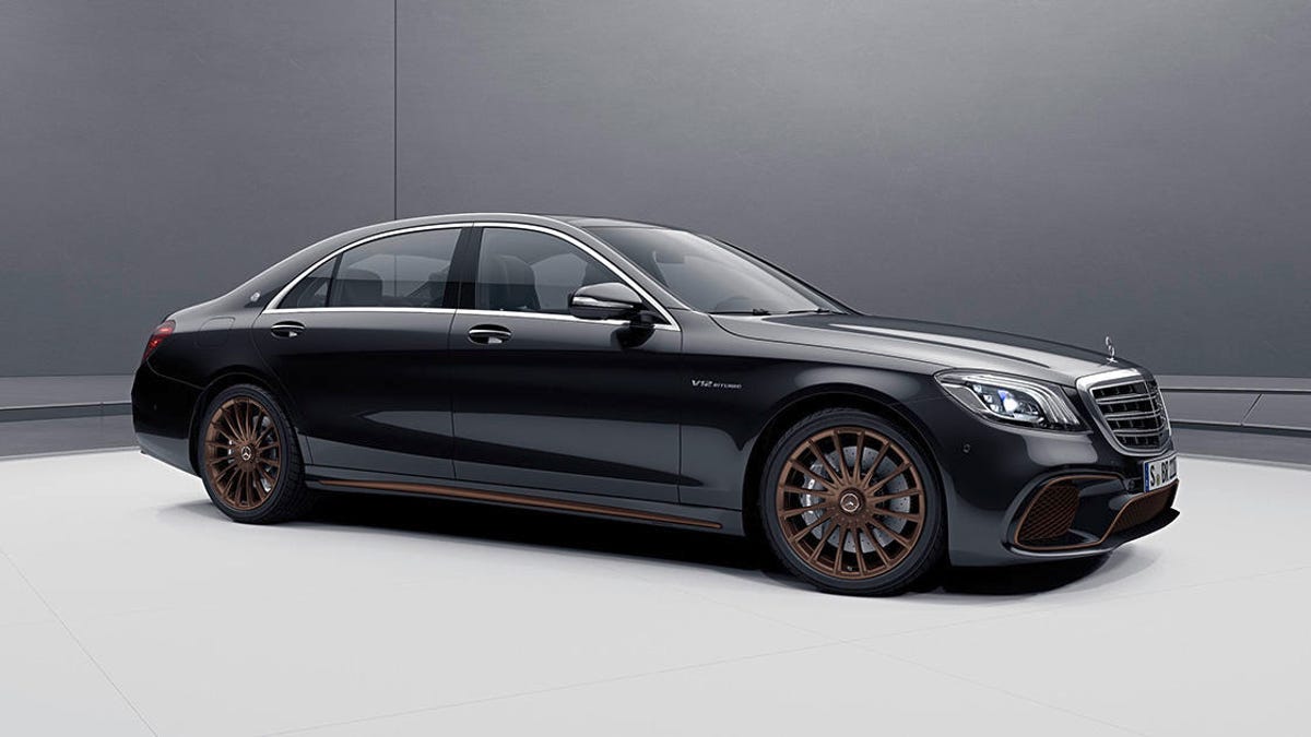 Mercedes-AMG S65 Final Edition is a super luxe V12 send-off - CNET