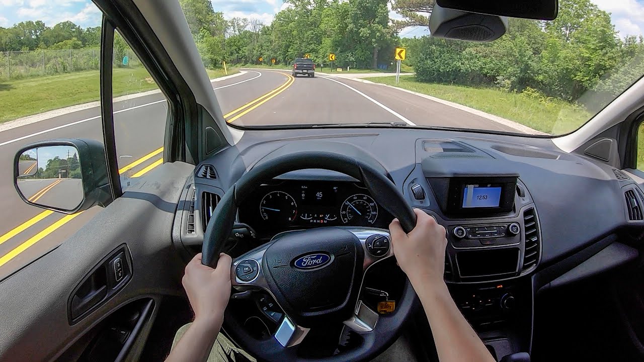 2021 Ford Transit Connect Cargo Van SWB - POV Test Drive (Binaural Audio) -  YouTube