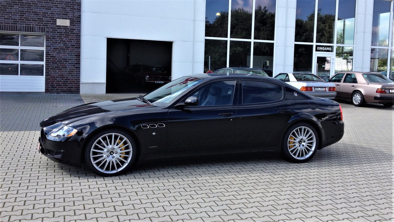 That Sound ! Maserati quattroporte GTS 2009 Review & TestDrive JMSpeedshop  ! - YouTube