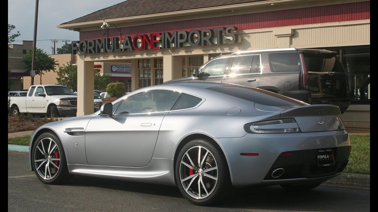 2014 Aston Martin V8 Vantage Coupe - For Sale - Formula One Imports  Charlotte - YouTube