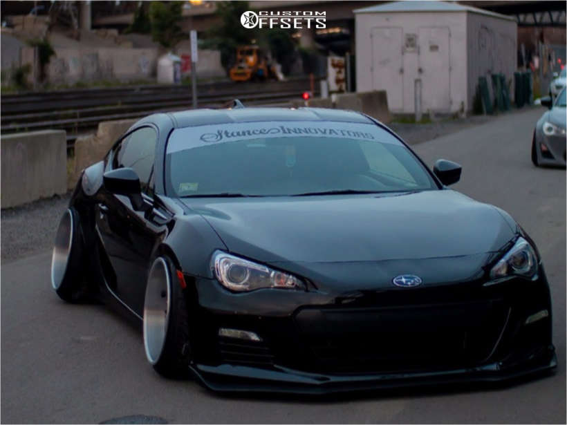 2016 Subaru BRZ with 18x10 13 GMR VX-2 and 215/35R18 Federal SS595 and Air  Suspension | Custom Offsets