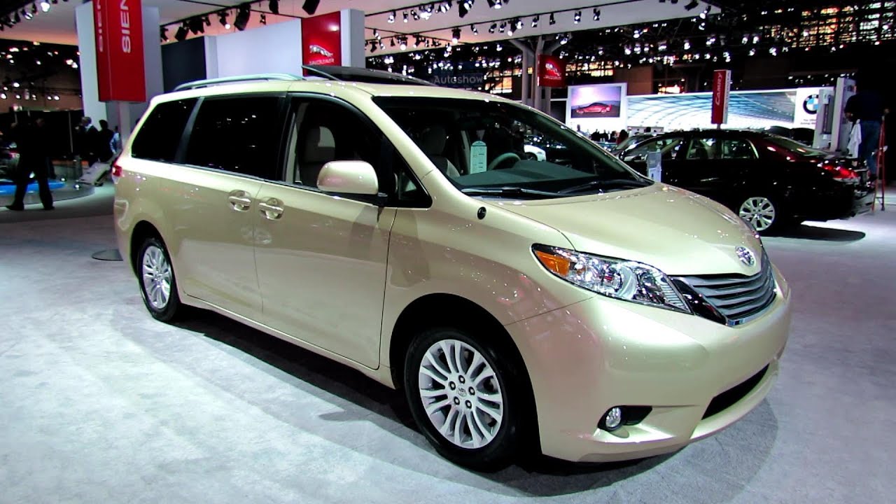 2012 Toyota Sienna Exterior and Interior at 2012 New York International  Auto Show - YouTube