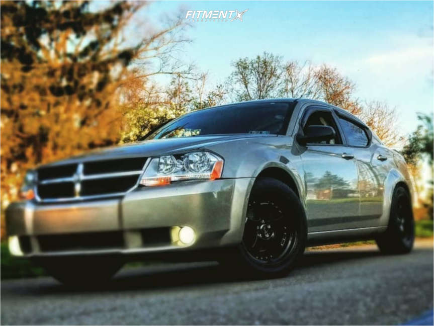 2009 Dodge Avenger SXT with 18x8.5 JNC Jnc017 and Leao 235x50 on Stock  Suspension | 708435 | Fitment Industries