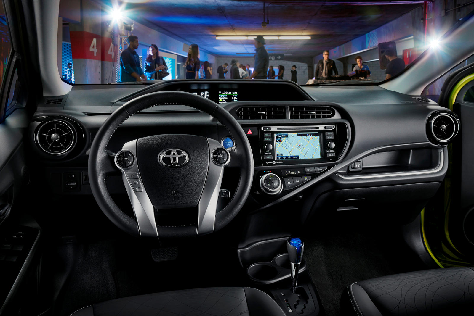 2015 Toyota Prius c Interior Photos | CarBuzz