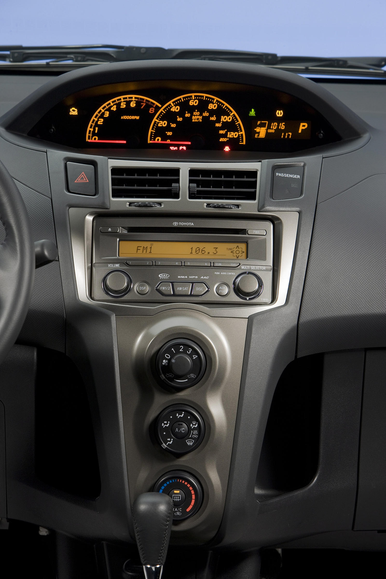 2011 Toyota Yaris Hatchback Interior Photos | CarBuzz