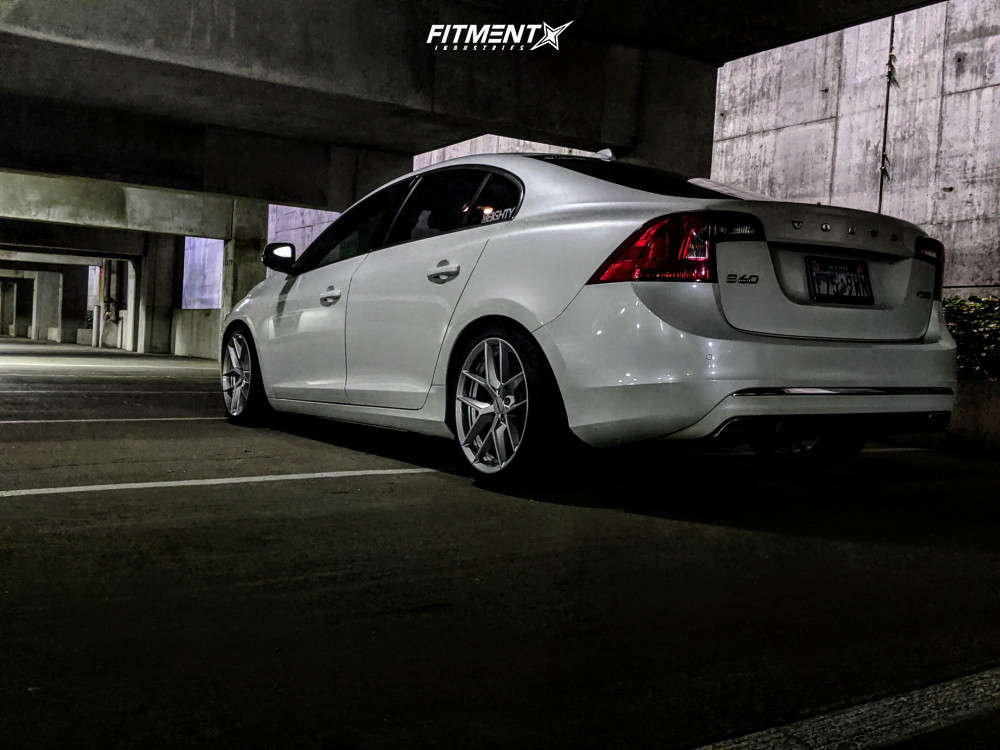 2016 Volvo S60 T5 Inscription Platinum with 18x8.5 Rotiform Flg and Otani  225x40 on Coilovers | 1070813 | Fitment Industries