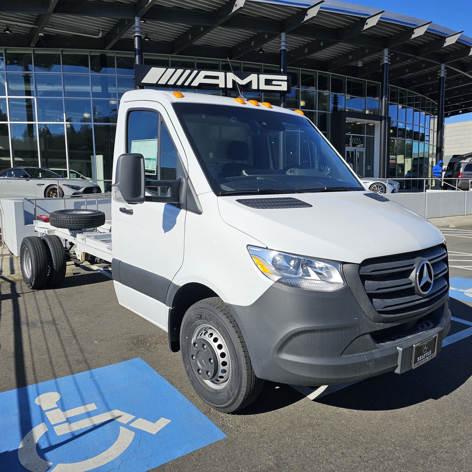 New 2023 Mercedes-Benz Sprinter Cab Chassis 4500 Standard Roof I4 Diesel HO  170 Specialty Vehicle in #PN232703 | Swickard Auto Group
