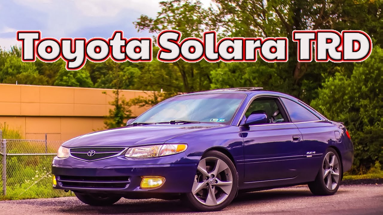 1999 Toyota Solara TRD: A Blatant, Shameless RCR Rip-off Video - YouTube
