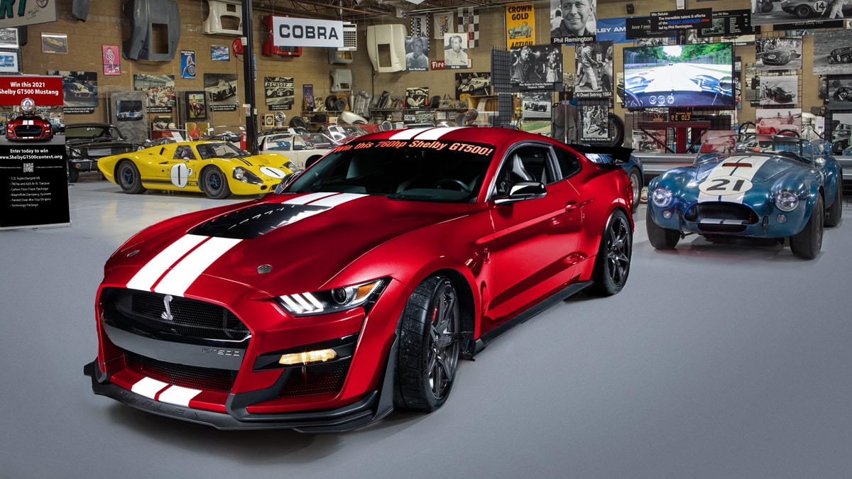 2021 Ford Mustang Shelby GT500 Raffle Also Includes $25K In Cash