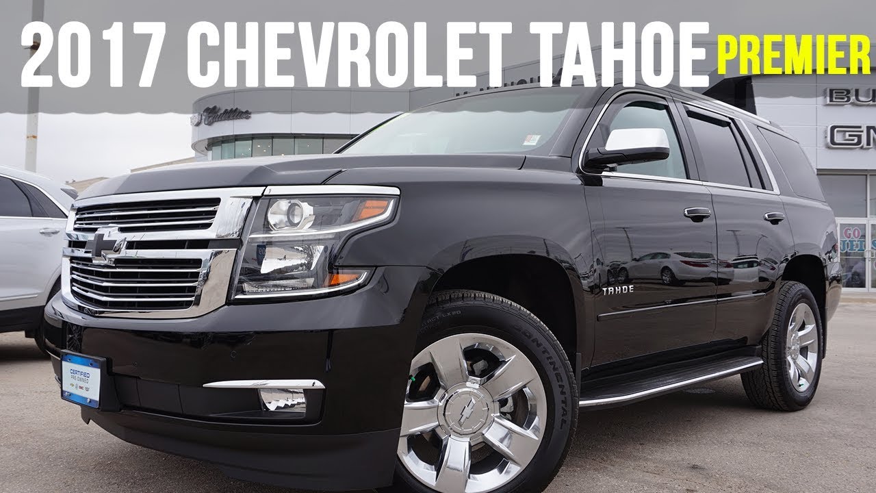 2017 Chevy Tahoe Premier | 5.3L V8 Black (In-Depth Review) - YouTube