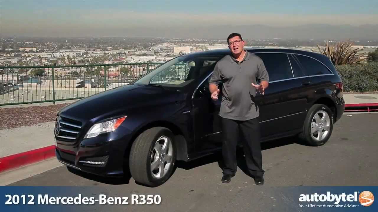 2012 Mercedes-Benz R-Class Test Drive & Luxury Car Review - YouTube