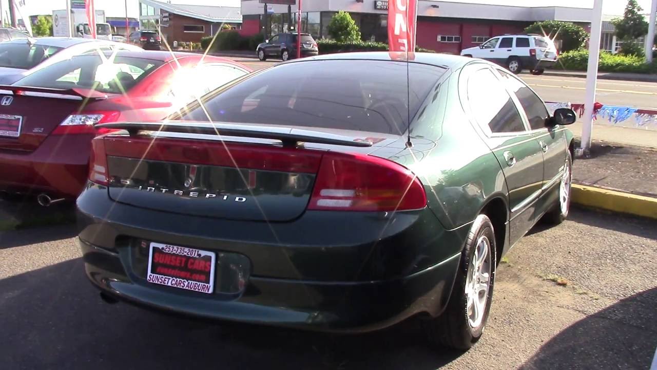 1999 Dodge Intrepid ES (Stock #96468) at Sunset Cars of Auburn - YouTube
