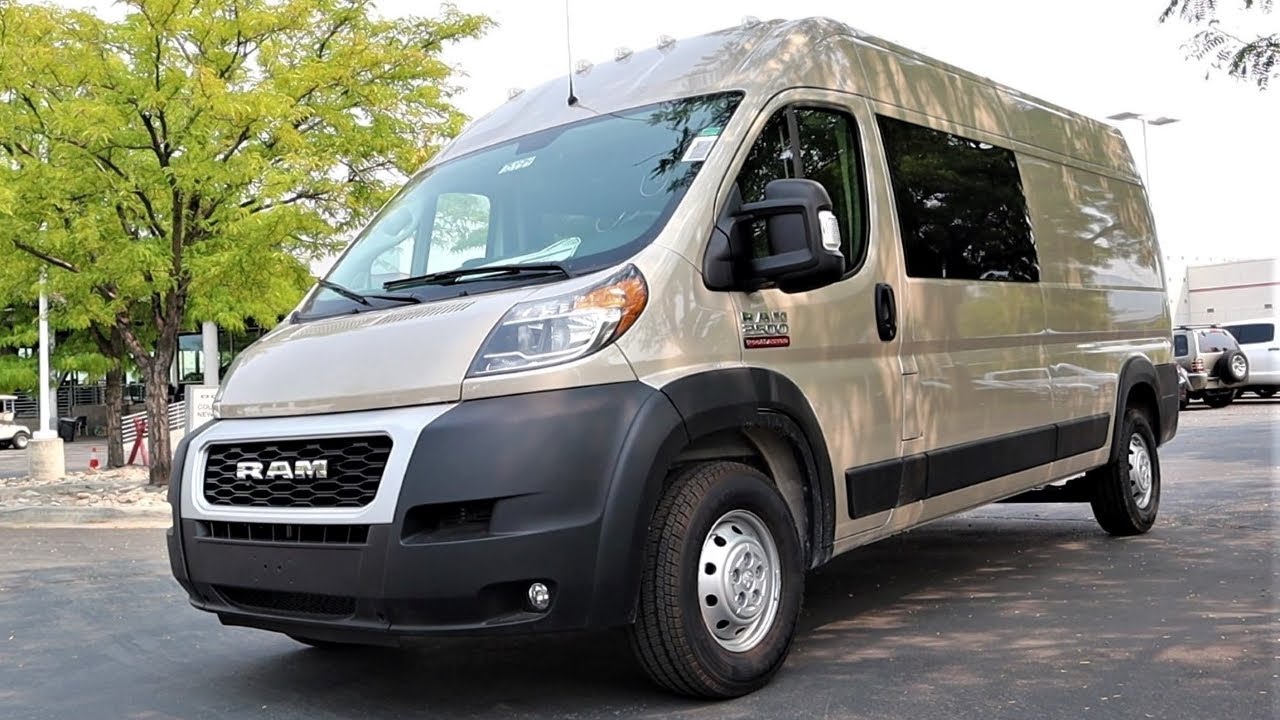 2021 Ram ProMaster 2500 High Roof: What's With The Color On This Cargo Van?  - YouTube