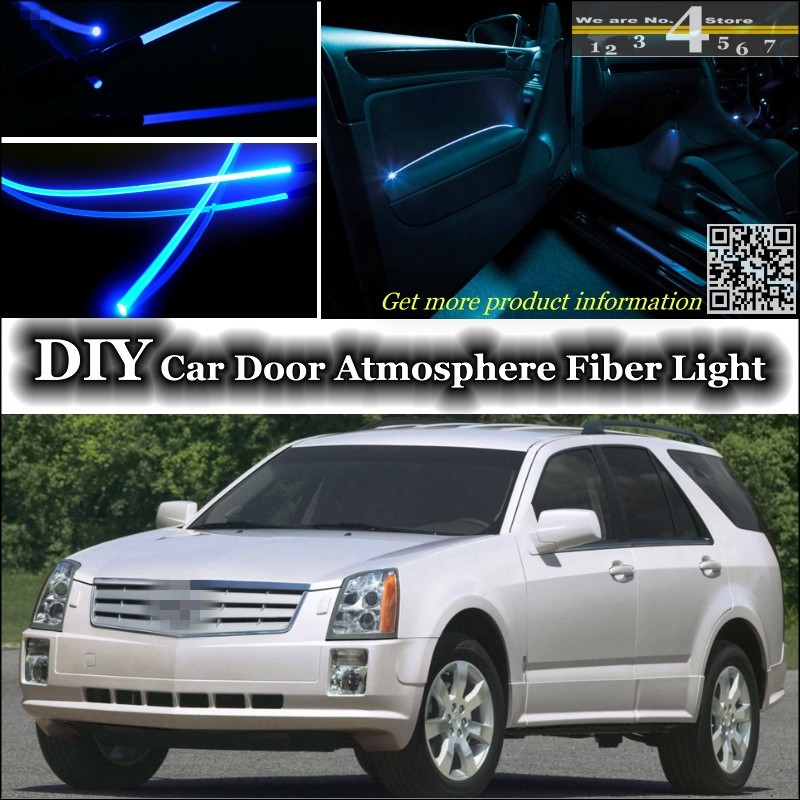For Cadillac Srx Interior Ambient Light Tuning Atmosphere Fiber Optic Band  Lights Inside Door Panel Illumination (not El Light) - Decorative Lamps &  Strips - AliExpress