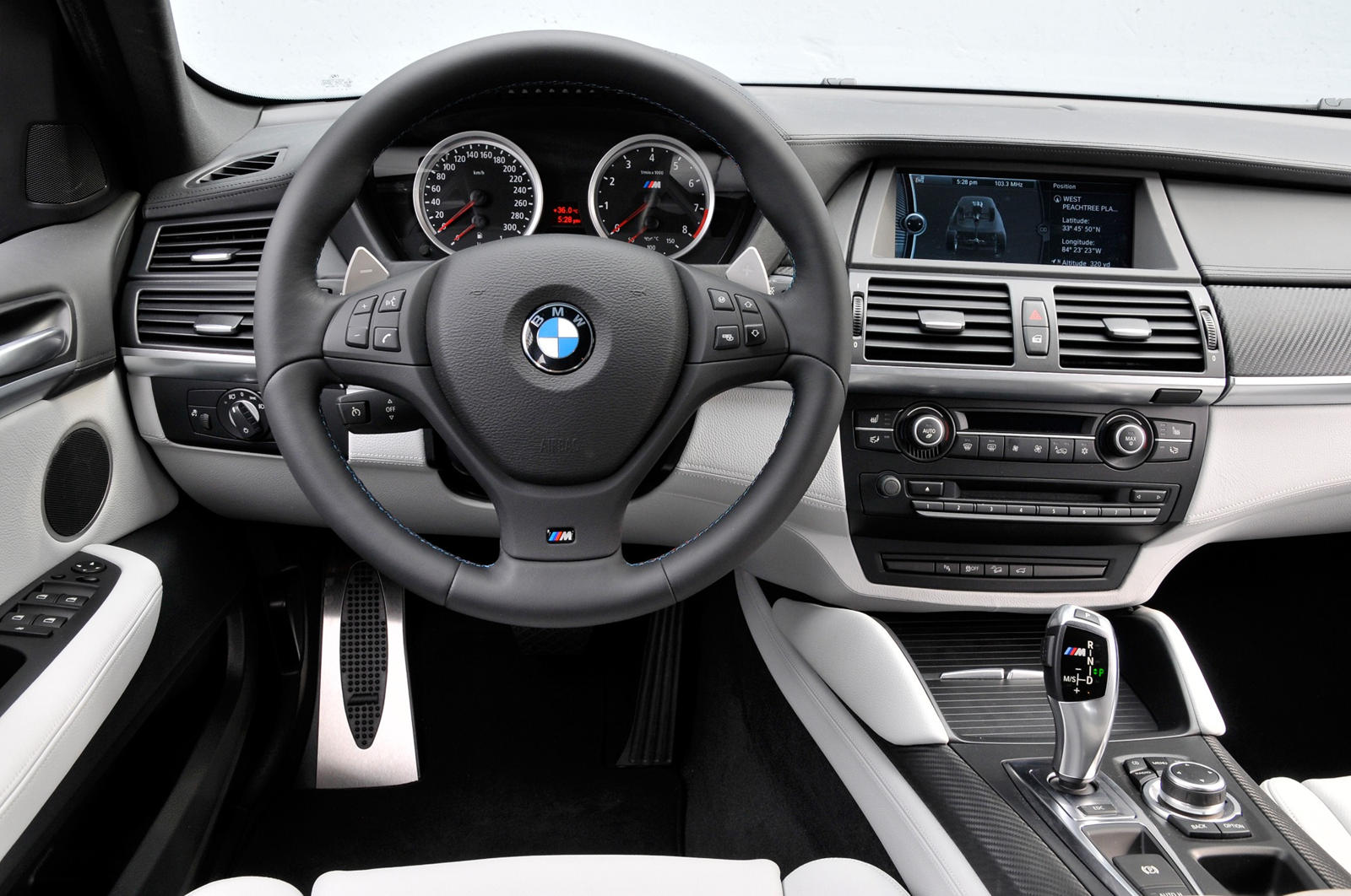 2011 BMW X6 M Interior Photos | CarBuzz