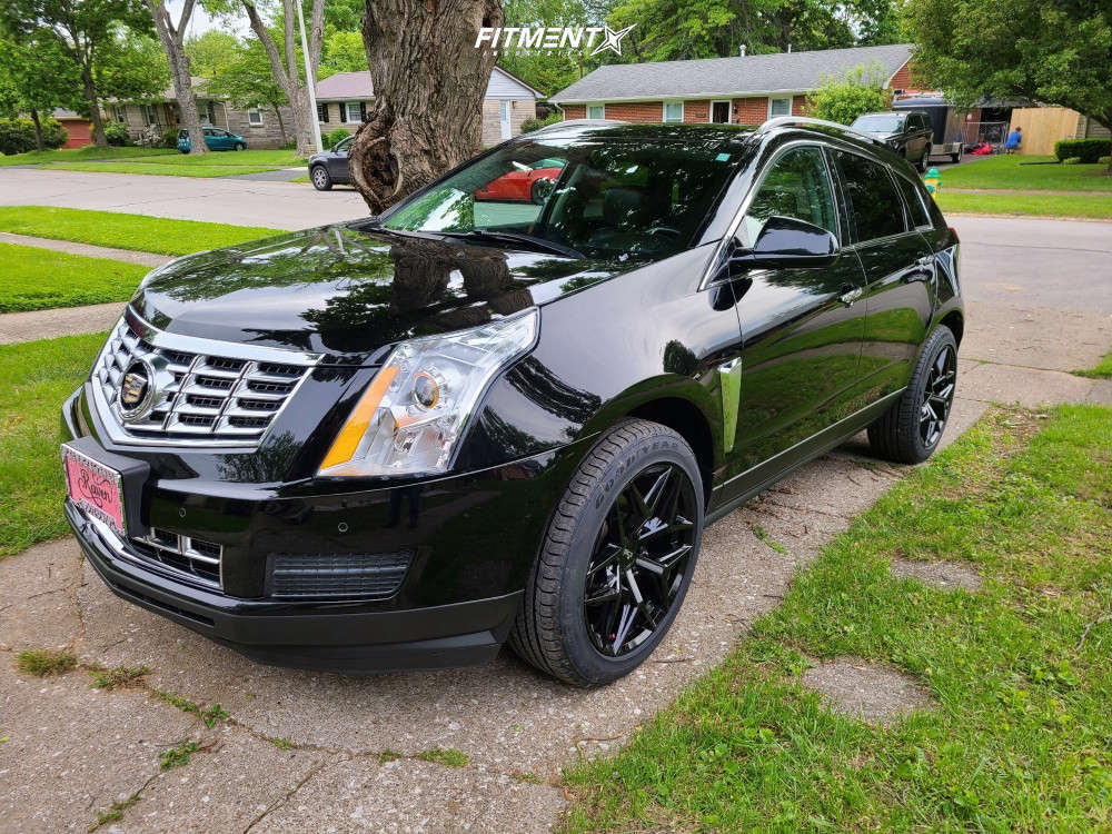 2014 Cadillac SRX Luxury with 20x9 Niche Vice Suv and Goodyear 235x55 on  Stock Suspension | 1692802 | Fitment Industries