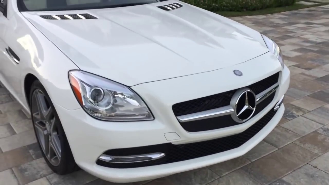 2014 Mercedes Benz SLK250 Roadster Review and Test Drive by Bill - Auto  Europa Naples - YouTube