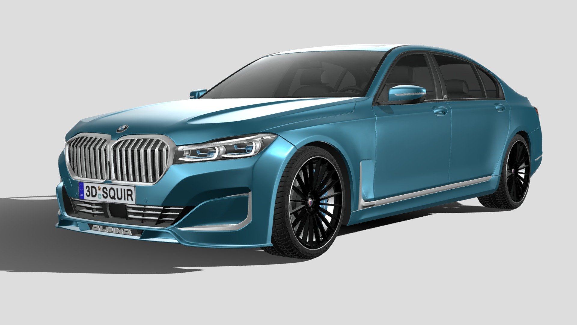 BMW Alpina B7 2020 - Buy Royalty Free 3D model by SQUIR3D (@SQUIR3D)  [1af98a3]