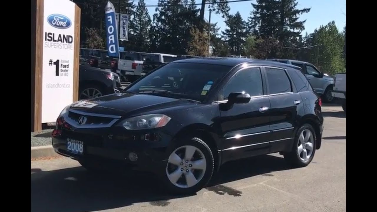 2008 Acura RDX W/ Leather, Heated Seats, AWD Review| Island Ford - YouTube