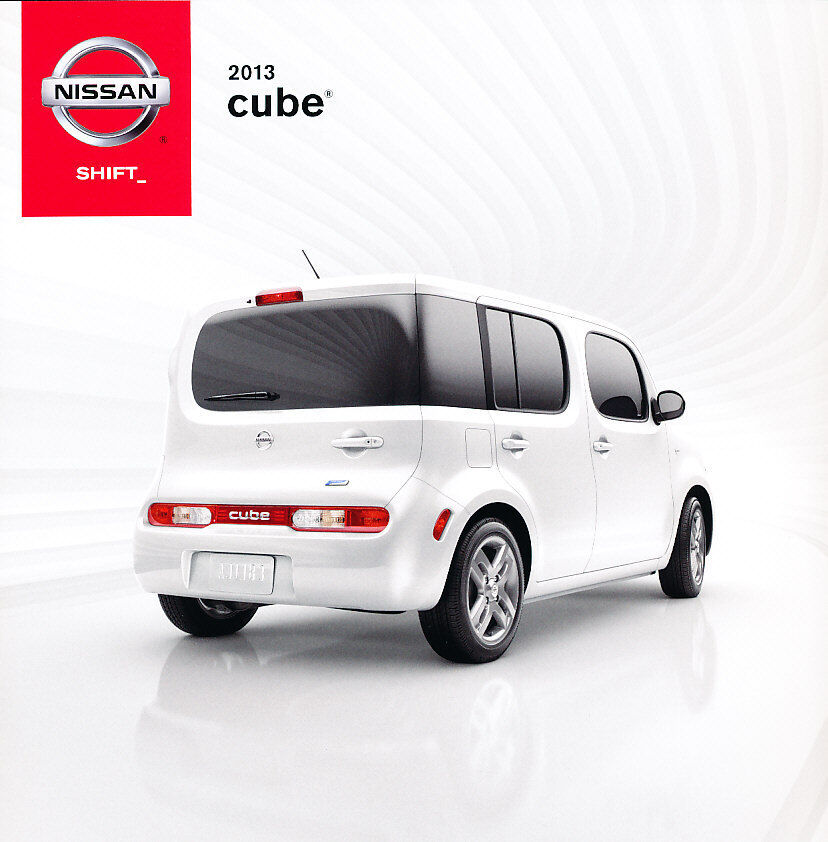 2013 Nissan Cube 34-page Original Sales Brochure Catalog | eBay