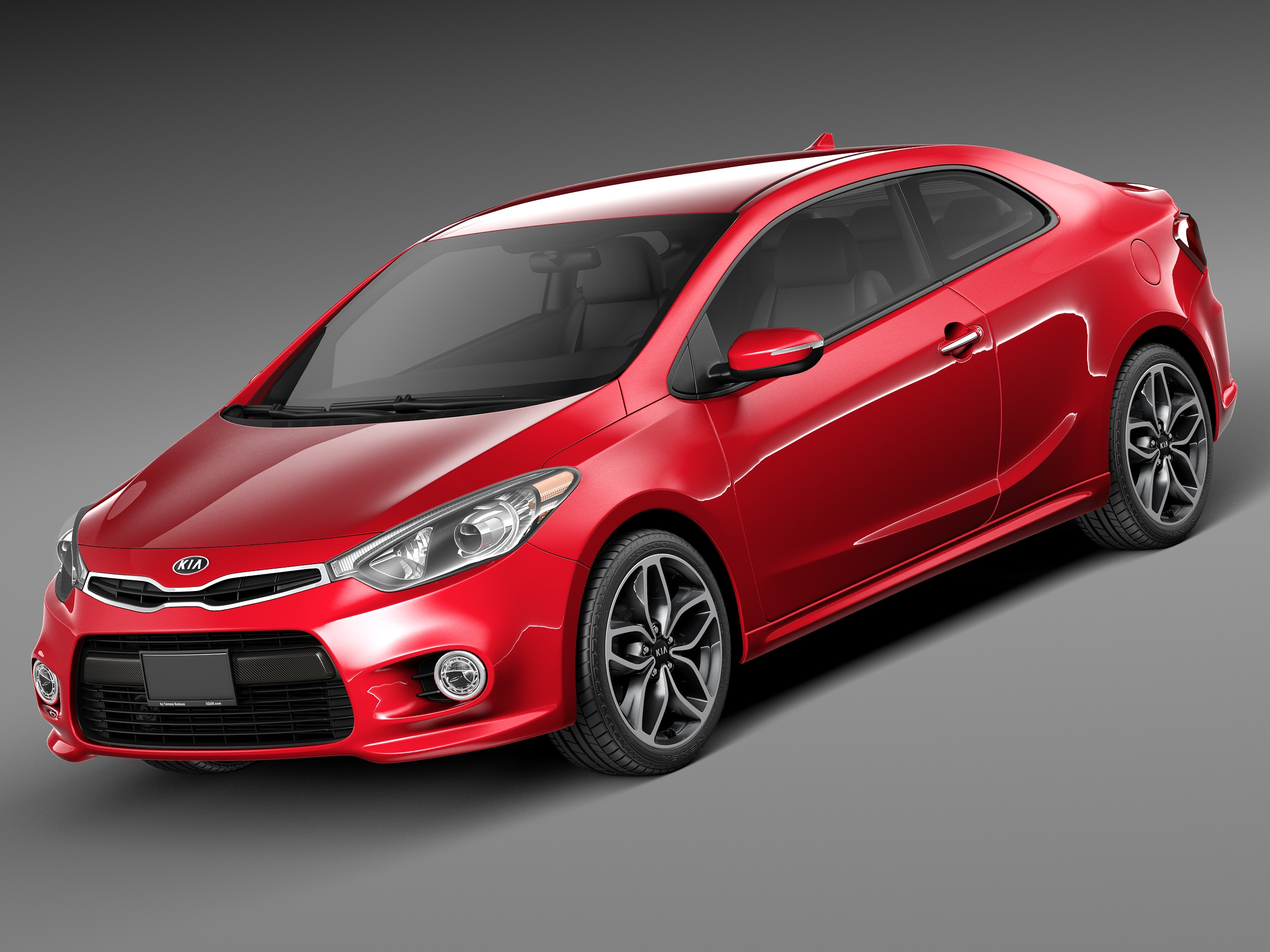 Kia Forte Koup 2014 - 3D Model by SQUIR