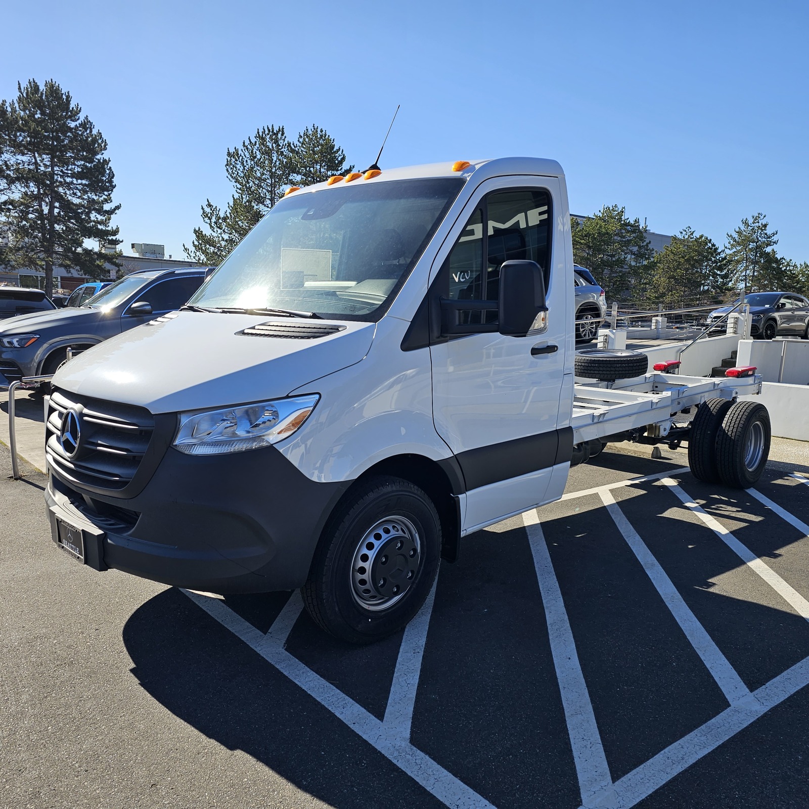 New 2023 Mercedes-Benz Sprinter Cab Chassis 4500 Standard Roof I4 Diesel HO  170 Specialty Vehicle in #PN232703 | Swickard Auto Group