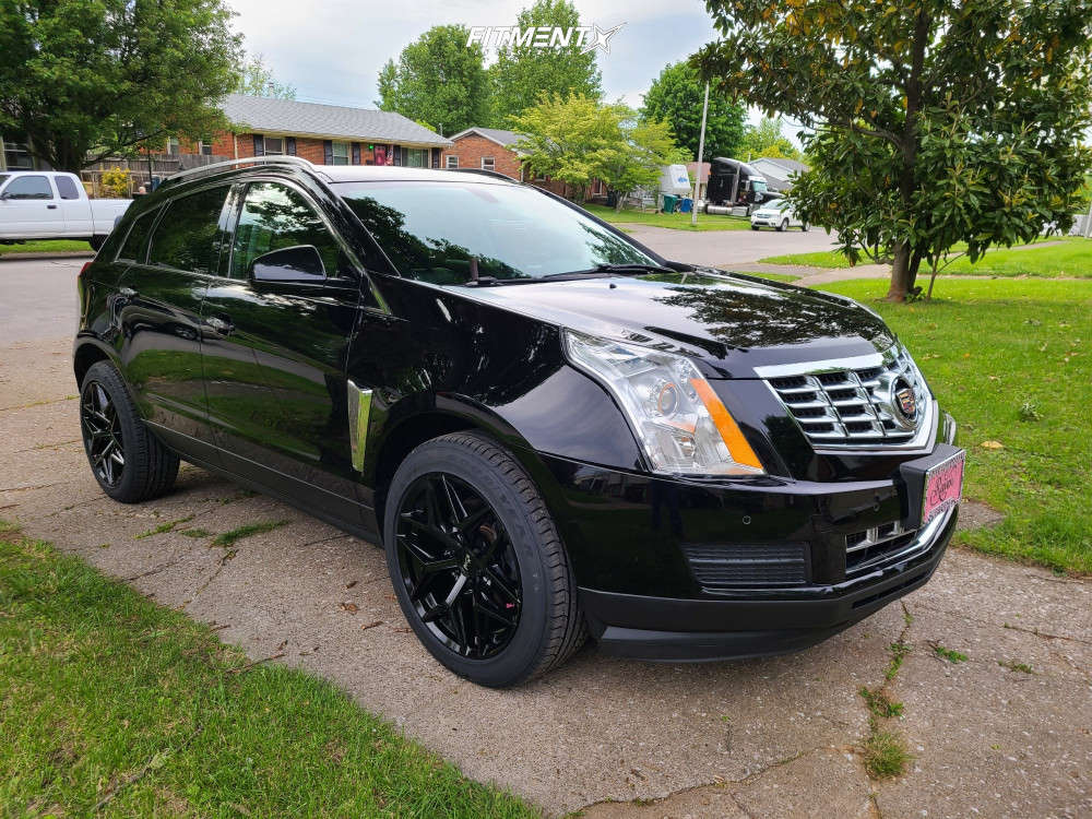 2014 Cadillac SRX Luxury with 20x9 Niche Vice Suv and Goodyear 235x55 on  Stock Suspension | 1692802 | Fitment Industries