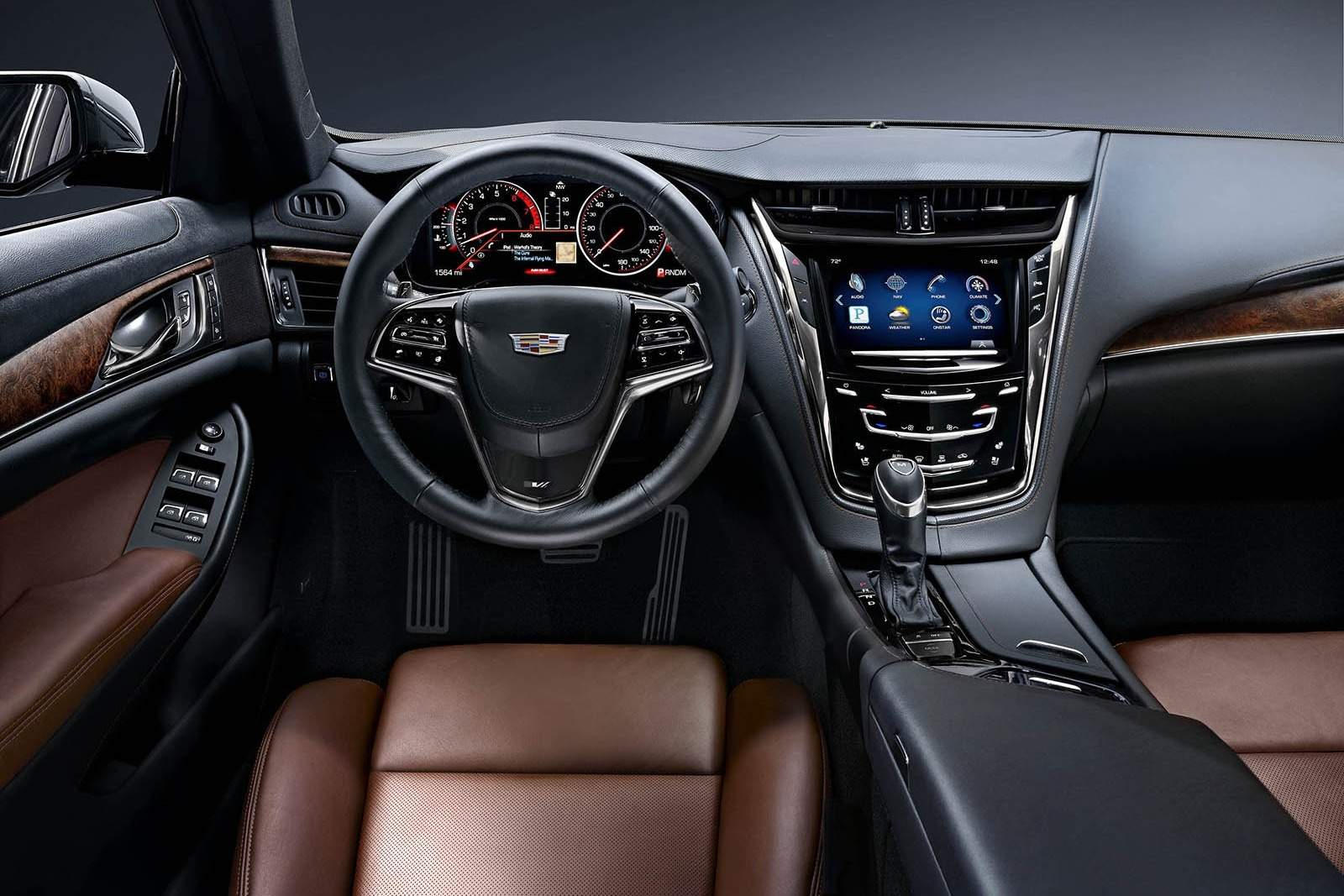 2017 Cadillac CTS Sedan Interior Photos | CarBuzz