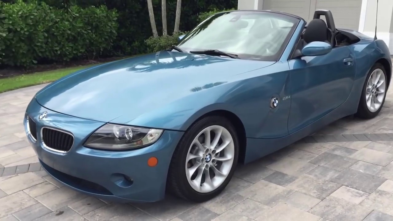 2005 BMW Z4 2.5i Roadster Review and Test Drive by Bill - Auto Europa  Naples - YouTube