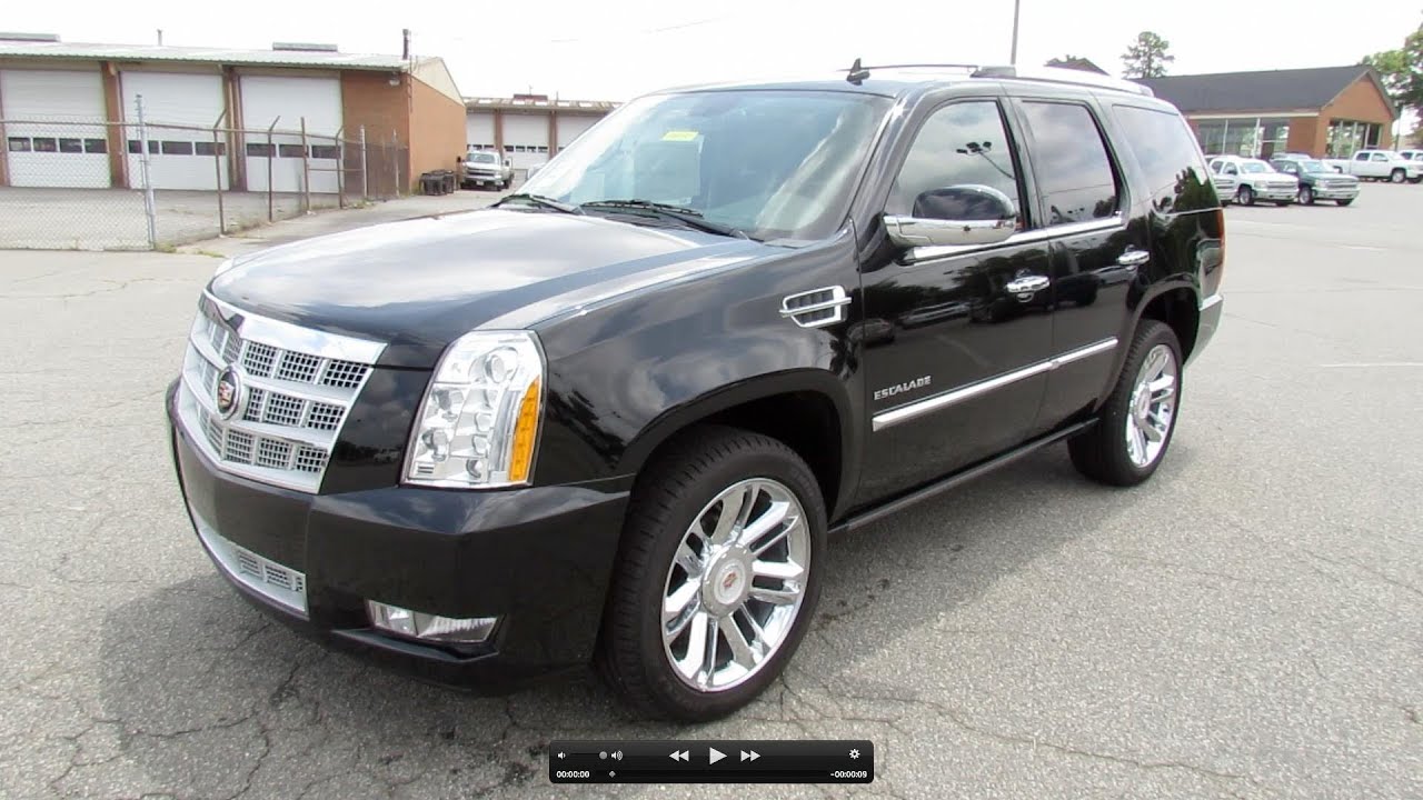 2012 Cadillac Escalade Platinum Collection Start Up, Exhaust, and In Depth  Review - YouTube