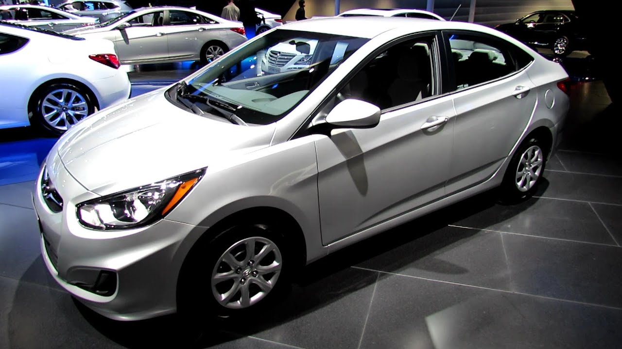 2013 Hyundai Accent - Exterior and Interior Walkaround - 2012 Los Angeles  Auto Show - YouTube