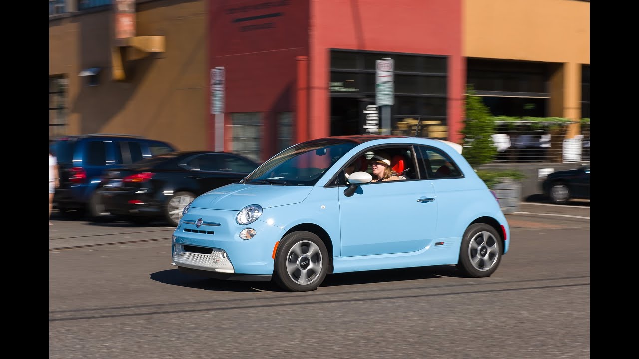 2015 Fiat 500E - Review & Test Drive - YouTube