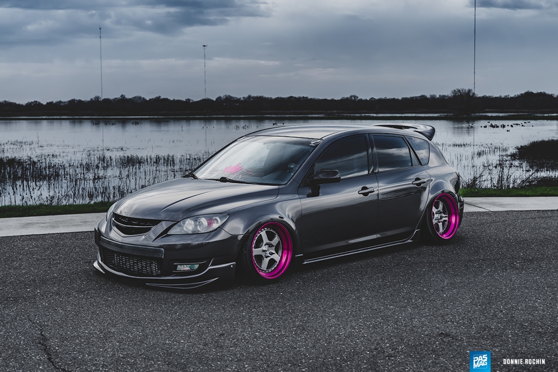 Starry Night Speed3: Amanda Kennedy's 2007 Mazdaspeed 3 - PASMAG is the  Tuner's Source for Modified Car Culture since 1999