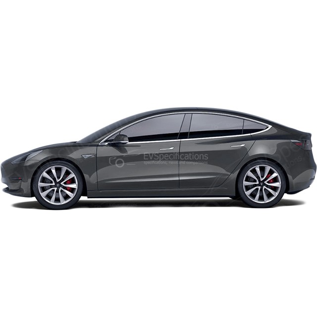 2020 Tesla Model 3 Long Range AWD - Top speed