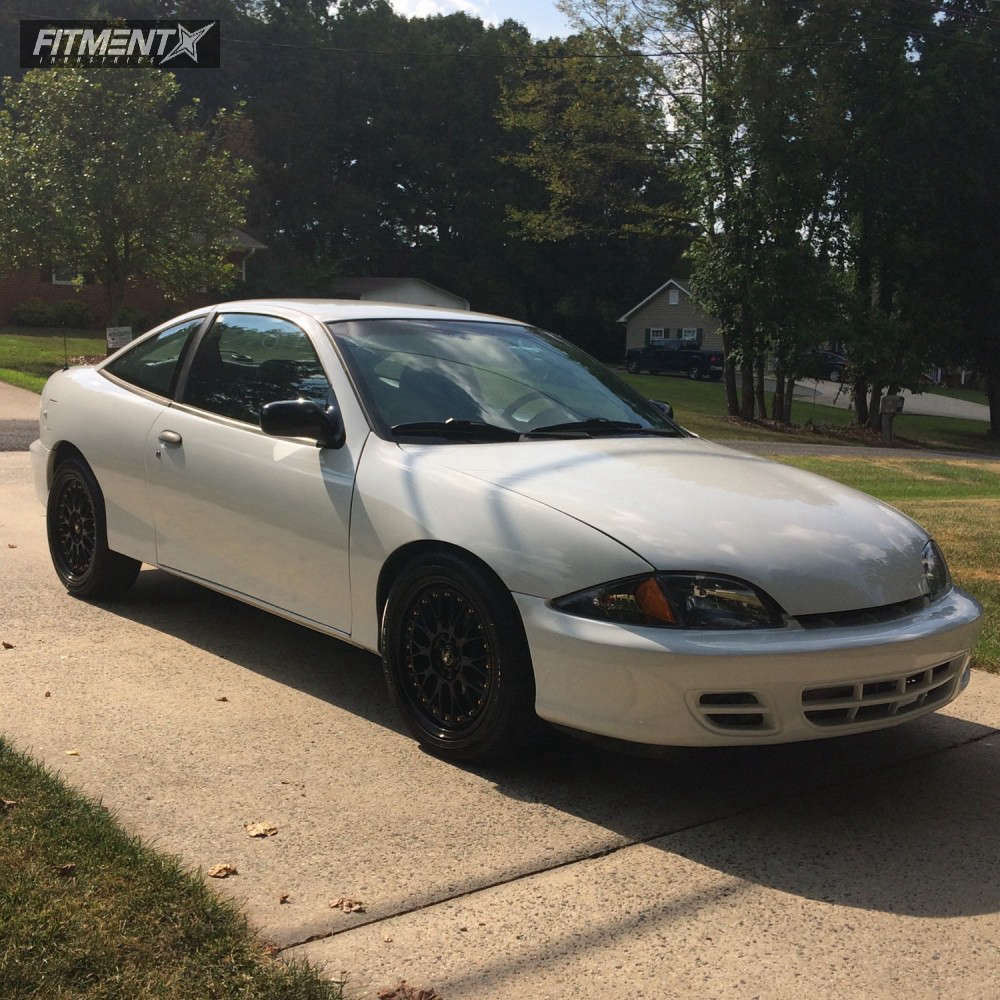 2000 Chevrolet Cavalier Base with 17x7 XXR 521 and Thunderer 205x50 on  Lowering Springs | 447913 | Fitment Industries