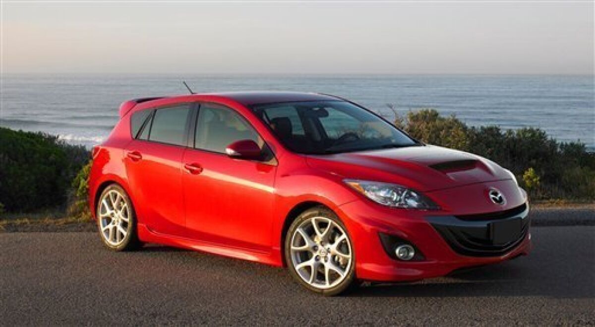 Mazdaspeed 3 is a hot, youthful hatchback - The San Diego Union-Tribune