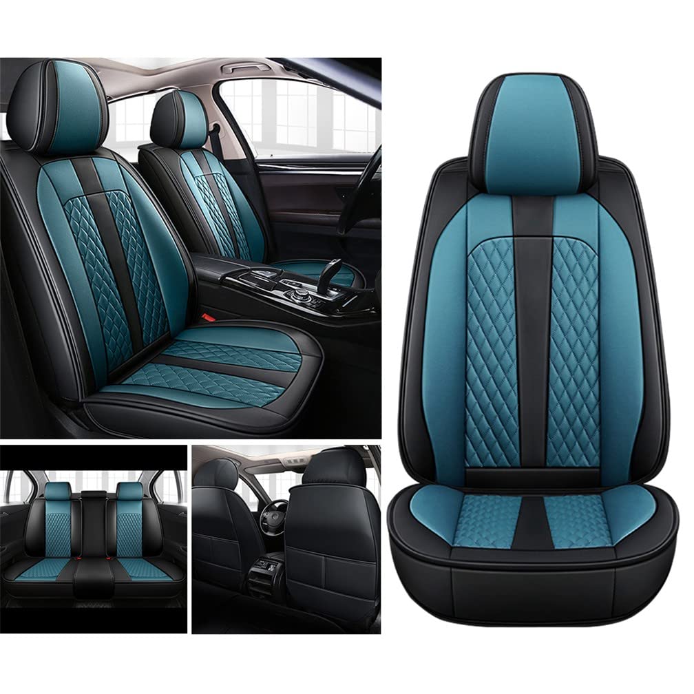 Amazon.com: Custom Leather Car Seat Covers Fit for Volkswagen Touareg Hybrid  2011-2013 with Waterproof Non-Slip Vehicle Cushion Cover Compatible Airbags  Car Interior Accessories(5 Seats Standard/Black blue) : Automotive