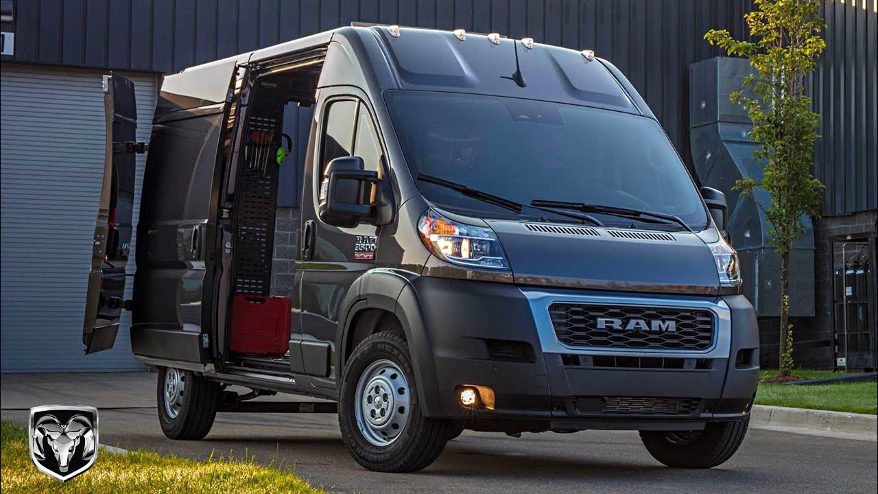 2022 Ram ProMaster Cargo Van Gets New Tech - YouTube