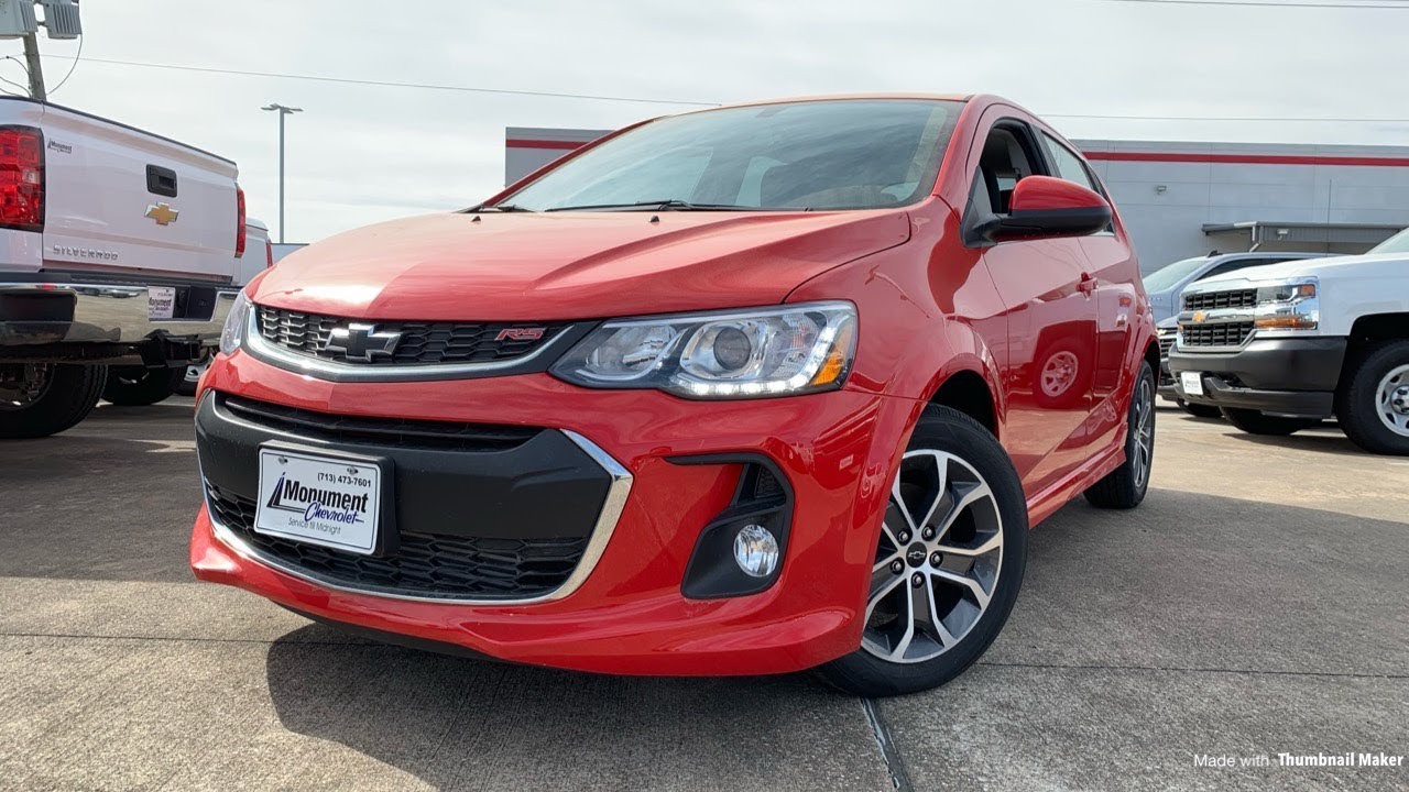 2019 Chevrolet Sonic Hatchback RS (1.4L Turbo) - Review - YouTube