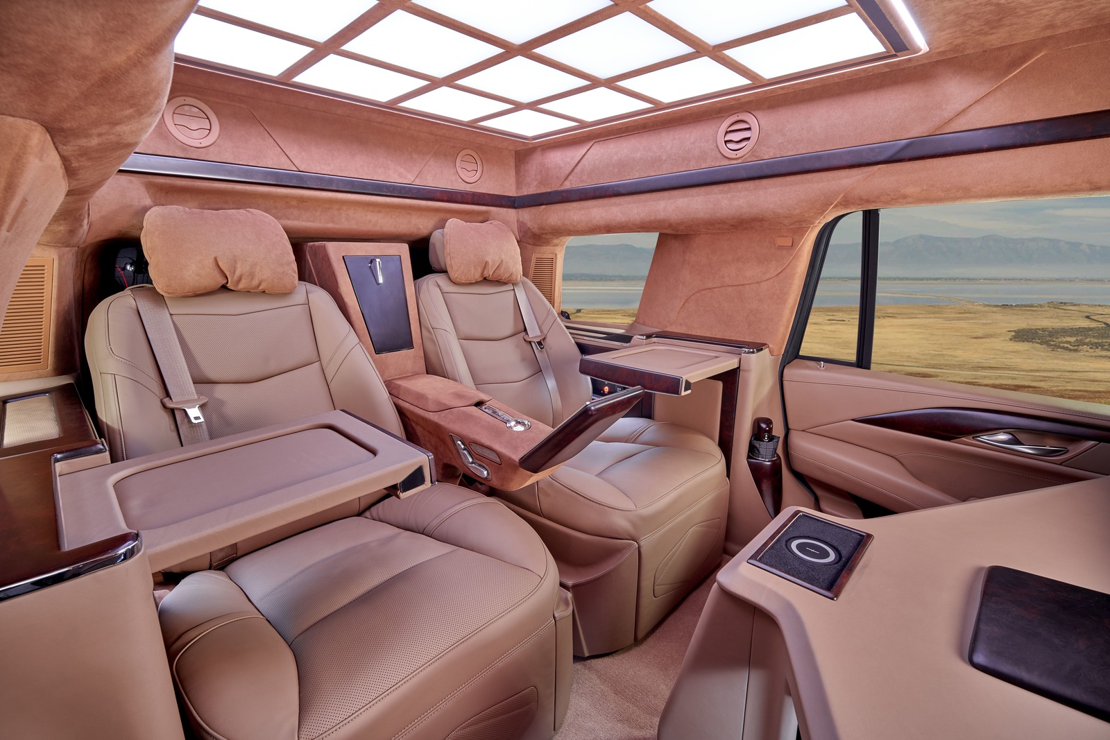 KLASSEN Based on Cadillac Escalade 2021 Premium Armored and Stretched cars  . Vehicle number: CED | KLASSEN VIP