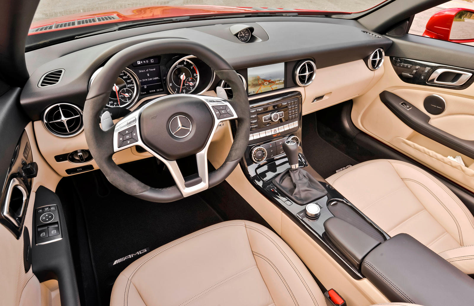 2016 Mercedes-AMG SLK 55 Interior Photos | CarBuzz