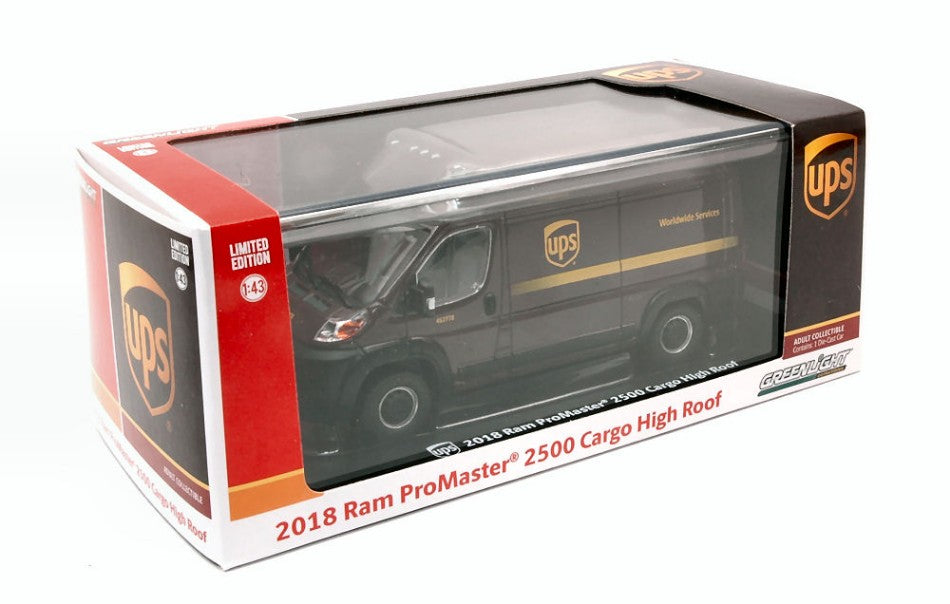 RAM PROMASTER 2500 2018 UPS 1:43 – Triple Crown ModelStore