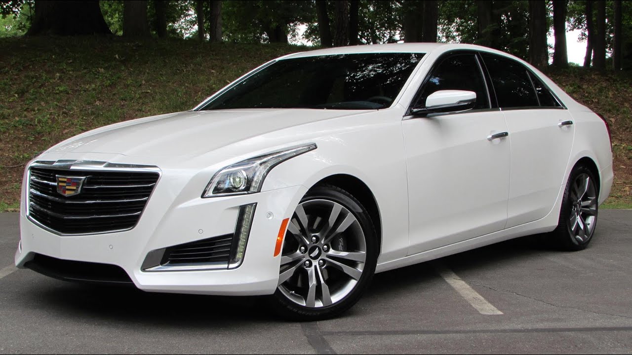 2015 Cadillac CTS V-Sport Start Up, Road Test, and In Depth Review - YouTube