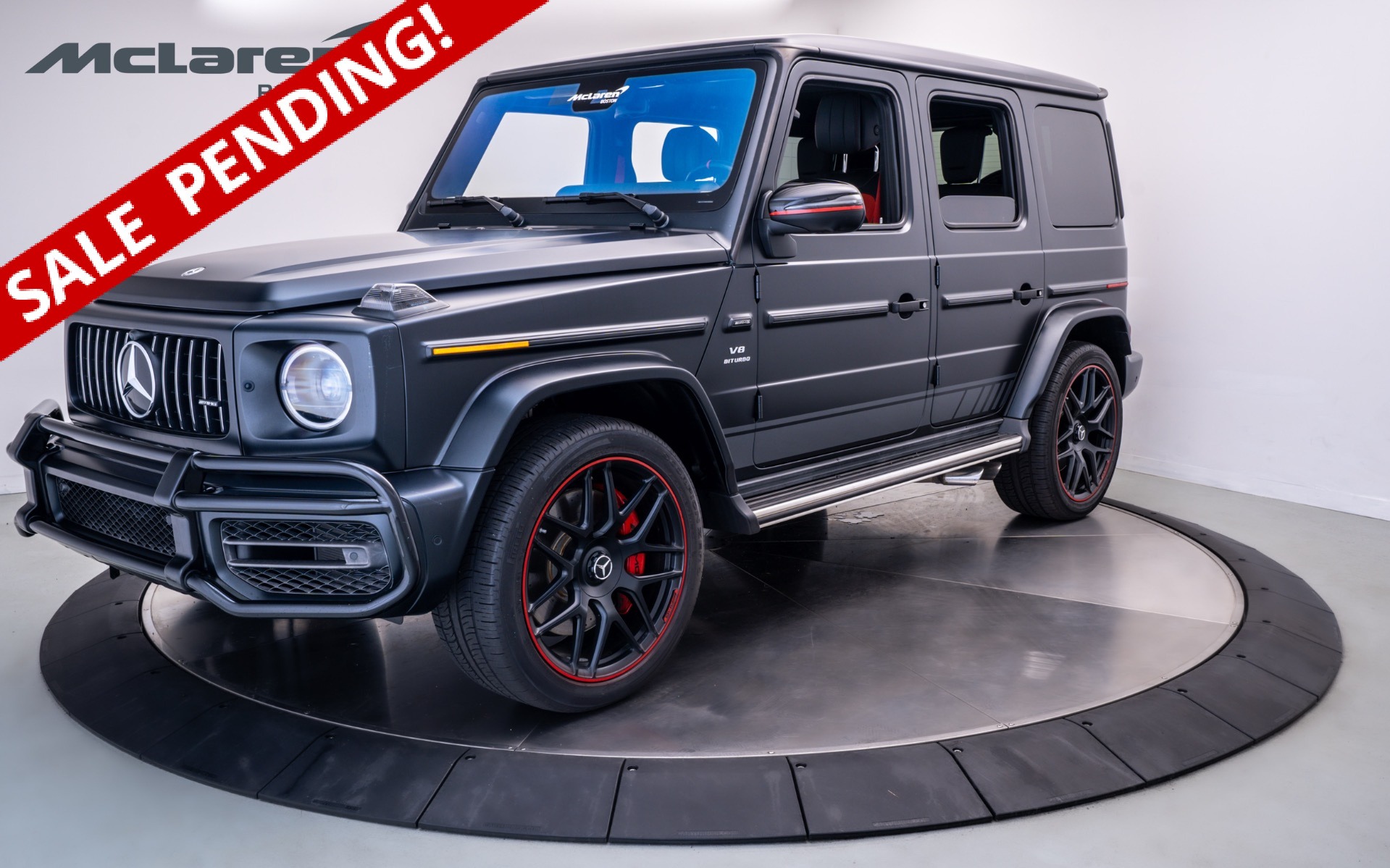 Used 2019 Mercedes-Benz G63 AMG 4x4 For Sale (Sold) | Mclaren Boston Stock  #306560