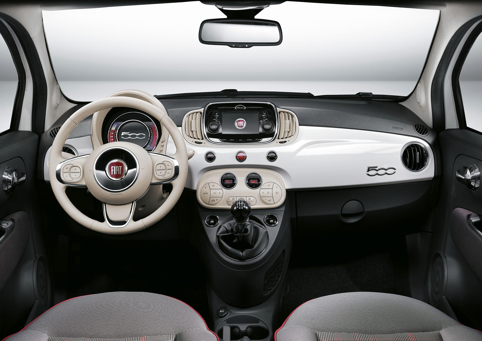2018 Fiat 500 Interior Photos | CarBuzz