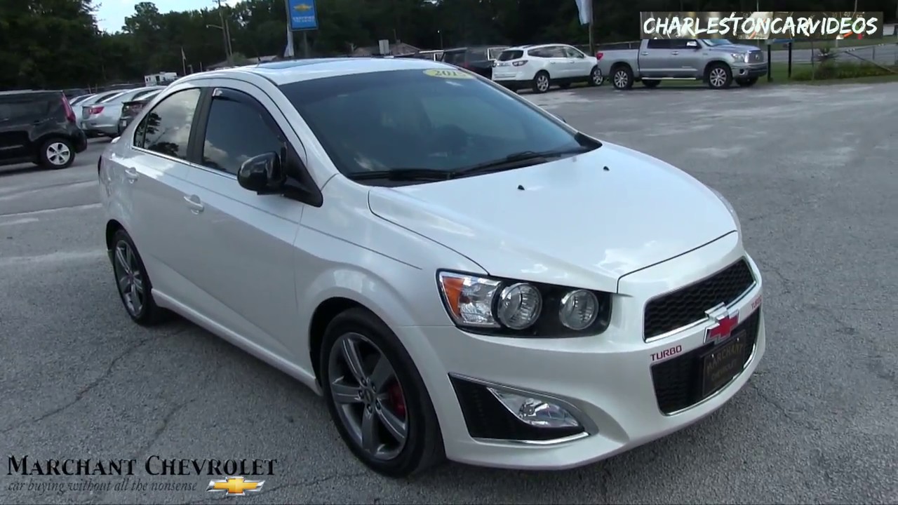 The 2015 RS Chevy SONIC Turbo - In Depth Walkaround Review | Condition  Report at Marchant Chevy 2017 - YouTube