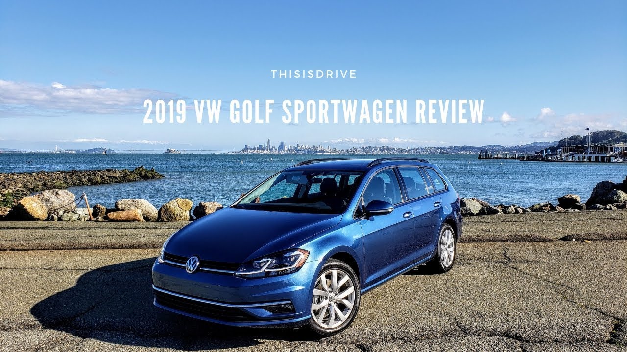 2019 VW Golf SportWagen Review - The Best Family Car Under 30k - YouTube