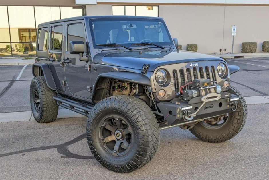 Modified 2017 Jeep Wrangler Unlimited Sport for sale on BaT Auctions - sold  for $43,000 on February 12, 2022 (Lot #65,634) | Bring a Trailer