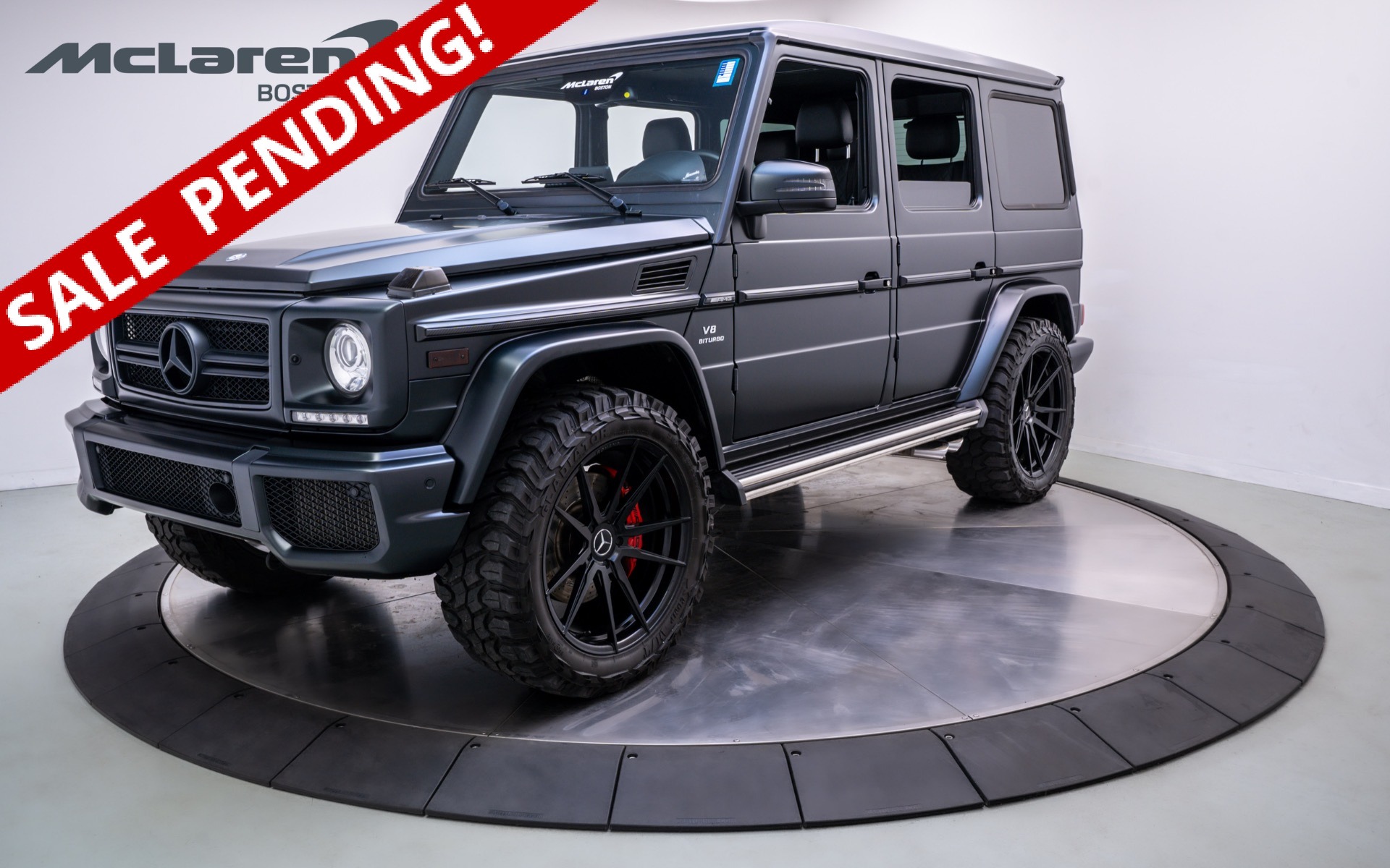 Used 2017 Mercedes-Benz G63 AMG For Sale (Sold) | Mclaren Boston Stock  #281575
