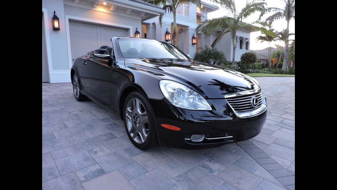 2008 Lexus SC430 Convertible for sale by Auto Europa Naples - YouTube